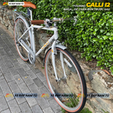  XE ĐẠP TOURING CALLI i2 - PHONG CÁCH CỔ ĐIỂN, CHUYỂN SỐ SHIMANO NHẬT BẢN 
