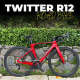  Xe đạp đua Twitter R12 [BẢN 2025] 6 MÓN CARBON CAO CẤP 