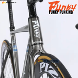  XE ĐẠP FIXEDGEAR FUNKY PUNKING, KHUNG NHÔM, VÀNH NHÔM 60MM 