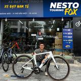  XE ĐẠP TOURING CARBON NESTO FOX, KHUNG CARBON , BỘ CHUYỂN ĐỘNG SHIMANO 
