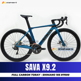  XE ĐẠP ĐUA SAVA X9.2 FULL CARBON, GROUPSET SHIMANO 105 R7000 