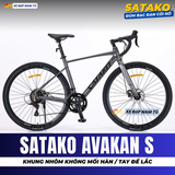  XE ĐẠP ĐUA SATAKO AVAKAN S TAY ĐỀ LẮC CHUẨN ĐUA, KHUNG NHÔM, CỐI NỔ 