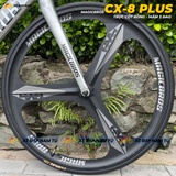  Xe đạp Fixgear MagicBros CX8 Plus - Mâm 3 đao trước 