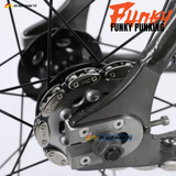  XE ĐẠP FIXEDGEAR FUNKY PUNKING, KHUNG NHÔM, VÀNH NHÔM 60MM 