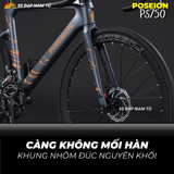  XE ĐẠP ĐUA POSEIDON PS750, TAY LÁI LIỀN, GROUP SHIMANO, KHUNG NHÔM ĐÚC, CỐI NỔ LỚN 