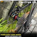  XE ĐẠP ĐUA TWITTER T10 [2026] CARBON, GROUP RETROSPEC 2X12, VÀNH NHÔM 