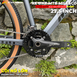  XE ĐẠP MTB MILESCO K400 BÁNH 27,5IN - CỐI NỔ LỚN, TRỤC RỖNG, PHANH DẦU 