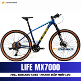  XE ĐẠP ĐỊA HÌNH LIFE MX7000 FULL SHIMANO CUES, PHANH DẦU THỦY LỰC, KHUNG NHÔM KHÔNG MỐI HÀN 
