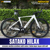  XE ĐẠP ĐUA SATAKO HILAX PREMIUM, DÂY ÂM TAY LÁI, CỐT RỖNG, CỐI NỔ LỚN 