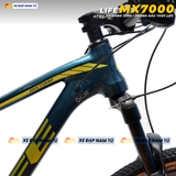  XE ĐẠP ĐỊA HÌNH LIFE MX7000 FULL SHIMANO CUES, PHANH DẦU THỦY LỰC, KHUNG NHÔM KHÔNG MỐI HÀN 