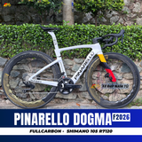  XE ĐẠP ROAD PINARELLO DOGMA F26 - GHI ĐÔNG CARBON, VÀNH CARBON PRINCETON, GROUP SHIMANO 105 CAO CẤP 