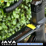  XE ĐẠP ĐUA JAVA VESUVIO CARBON, GROUP ĐIỆN SHIMANO 105 R7170 Di2 