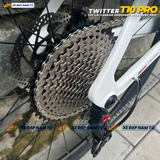  XE ĐẠP TOURING TWITTER T10 PRO RS [2026] TAY LÁI CARBON NGUYÊN KHỐI, PHANH DẦU THỦY LỰC RETROSPEC 