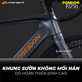  XE ĐẠP ĐUA POSEIDON PS750, TAY LÁI LIỀN, GROUP SHIMANO, KHUNG NHÔM ĐÚC, CỐI NỔ LỚN 