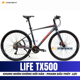 XE ĐẠP TOURING LIFE TX500 SHIMANO ALTUS, PHANH DẦU THỦY LỰC 