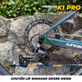  Xe Đạp MAKELEN K1 PRO 29 Inch Khung Carbon, Group Shimano Deore Nhật Bản Cao Cấp 