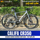  XE ĐẠP ĐUA CALIFA CR350 [2026] CỐI NỔ LỚN, KHUNG NHÔM, TAY ĐỀ LẮC 