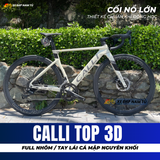  Xe đạp đua CALLI TOP 3D, Full Nhôm, Tay Lái Dạng Cá Mập Nguyên Khối, Cối Nổ Lớn 