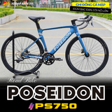  XE ĐẠP ĐUA POSEIDON PS750 [mẫu mới 2026] TAY LÁI LIỀN, GROUP SHIMANO, KHUNG NHÔM ĐÚC, CỐI NỔ LỚN 