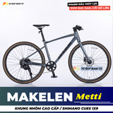  Xe Đạp Touring MAKELEN METTI 2026 - Shimano Cues 1x9, Cối Nổ Lớn, Phanh Dầu Thủy Lực 