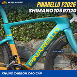  XE ĐẠP ĐUA PINARELLO DOGMA F26 [LẮP RÁP] GROUP SHIMANO 105 R7120 JAPAN, VÀNH CARBON PRINCETON 