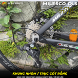  XE ĐẠP ROAD MILESCO GL-S gen 2 - NÂNG CẤP TRỤC CỐT RỖNG, GROUP SENSAH IGNITE, KHUNG NHÔM, CỐI NỔ LỚN 