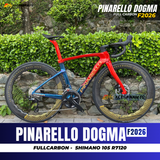  XE ĐẠP ROAD PINARELLO DOGMA F26 - GHI ĐÔNG CARBON, VÀNH CARBON PRINCETON, GROUP SHIMANO 105 CAO CẤP 