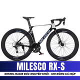  XE ĐẠP ĐUA MILESCO RX-S GHI ĐÔNG CÁ MẬP, TRỤC CỐT RỖNG, TAY ĐỀ LẮC 