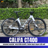  XE ĐẠP TOURING CALIFA CT400 – KHUNG NHÔM ĐÚC NGUYÊN KHỐI, CỐI NỔ LỚN, ĐÙM BẠC ĐẠN 