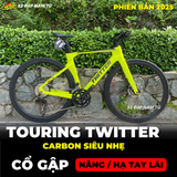 XE ĐẠP TOURING TWITTER R5, R10, R12 [2025] THIẾT KẾ NÂNG HẠ TAY LÁI THÔNG MINH 