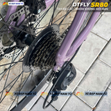  XE ĐẠP ĐUA DTFLY SR80 [GEN 2] CỐI NỔ LỚN, TAY ĐỀ LẮC, DÂY ÂM TAY LÁI 