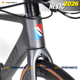  XE ĐẠP TOURING CARBON NESTO FOX, KHUNG CARBON , BỘ CHUYỂN ĐỘNG SHIMANO 
