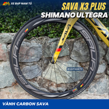  Xe Đạp Đua Sava X3 Plus – Full Carbon, Group Shimano Ultegra R8000 Japan 