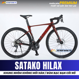  XE ĐẠP ĐUA SATAKO HILAX PREMIUM, DÂY ÂM TAY LÁI, CỐT RỖNG, CỐI NỔ LỚN 