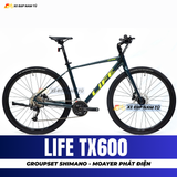  XE ĐẠP TOURING LIFE TX600 MOAYER PHÁT ĐIỆN, GROUPSET SHIMANO 