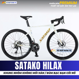  XE ĐẠP ĐUA SATAKO HILAX PREMIUM, DÂY ÂM TAY LÁI, CỐT RỖNG, CỐI NỔ LỚN 