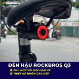  ĐÈN HẬU XE ĐẠP ROCKBROS Q3 – NHỎ GỌN, SÁNG MẠNH, TĂNG ĐỘ AN TOÀN KHI ĐẠP XE 