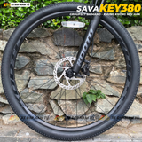  XE ĐẠP ĐỊA HÌNH SAVA KEY380 GROUPSET SHIMANO, KHUNG NHÔM, PHUỘC DẦU 