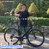  XE ĐẠP ĐUA JAVA VESUVIO CARBON, GROUP ĐIỆN SHIMANO 105 R7170 Di2 
