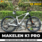  Xe Đạp MAKELEN K1 PRO 29 Inch Khung Carbon, Group Shimano Deore Nhật Bản Cao Cấp 