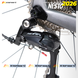  XE ĐẠP TOURING CARBON NESTO FOX, KHUNG CARBON , BỘ CHUYỂN ĐỘNG SHIMANO 