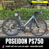  XE ĐẠP ĐUA POSEIDON PS750 [mẫu mới 2026] TAY LÁI LIỀN, GROUP SHIMANO, KHUNG NHÔM ĐÚC, CỐI NỔ LỚN 