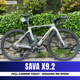  XE ĐẠP ĐUA SAVA X9.2 FULL CARBON, GROUPSET SHIMANO 105 R7000 