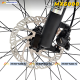  XE ĐẠP ĐỊA HÌNH LIFE MX6000 SHIMANO CUES, TRỤC GIỮA CỐT RỖNG, KHUNG NHÔM KHÔNG MỐI HÀN 