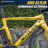  Xe Đạp Đua Sava X3 Plus – Full Carbon, Group Shimano Ultegra R8000 Japan 