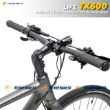  XE ĐẠP TOURING LIFE TX600 MOAYER PHÁT ĐIỆN, GROUPSET SHIMANO 