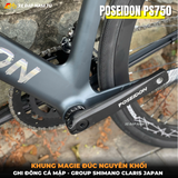  XE ĐẠP ĐUA POSEIDON PS750 [mẫu mới 2026] TAY LÁI LIỀN, GROUP SHIMANO, KHUNG NHÔM ĐÚC, CỐI NỔ LỚN 