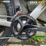  XE ĐẠP ĐUA SAVA X9.2 FULL CARBON, GROUPSET SHIMANO 105 R7000 