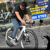  XE ĐẠP ĐUA PINARELLO DOGMA F14, GROUP SHIMANO 105 JAPAN, VÀNH CARBON 