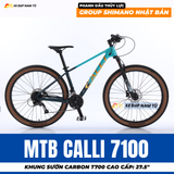  Xe Đạp MTB CALLI 7100 Khung Carbon T700 Cao Cấp, Group Shimano Nhật Bản, Bánh 27.5in 